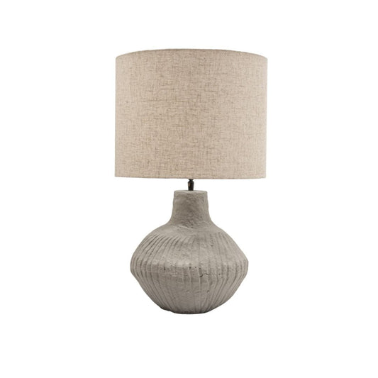 Zoco Home Decor/Lighting/Table lighting Tahlia Table Lamp Ribbed Gourd