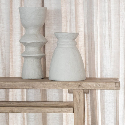 Zoco Home Decor/Accessories/Vases Tahlia Vase Tapered Neck | Sand