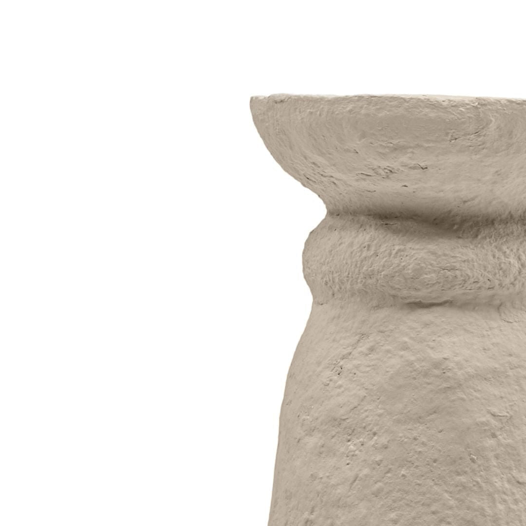 Zoco Home Decor/Accessories/Vases Tahlia Vase Wide Rim | 28x40cm | Sand