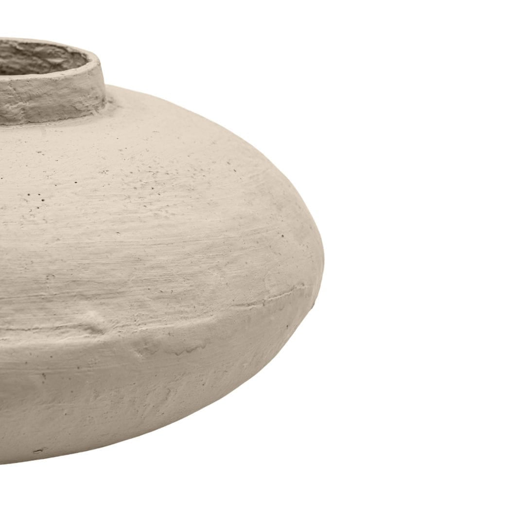 Zoco Home Tahlia Vase Wide | Sand