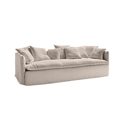 Zoco Home Furniture Tarifa Linen Lounge Sofa | 240cm