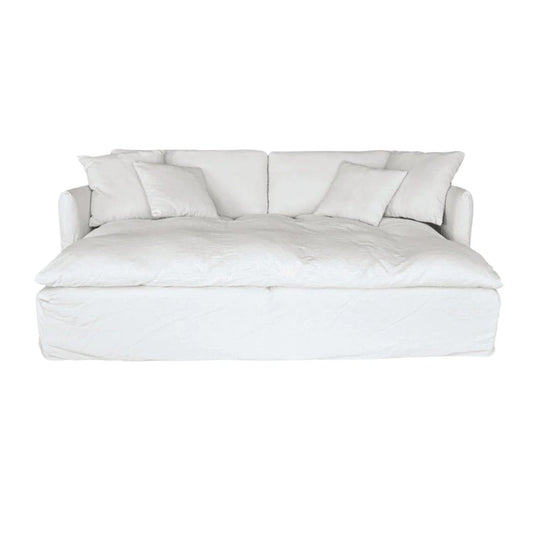 Zoco Home Furniture/Sofa Tarifa Linen Lounge Sofa | 240x190x80cm