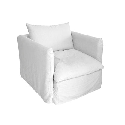 Zoco Home Furniture/Sofa Tarifa Linen Single Sofa