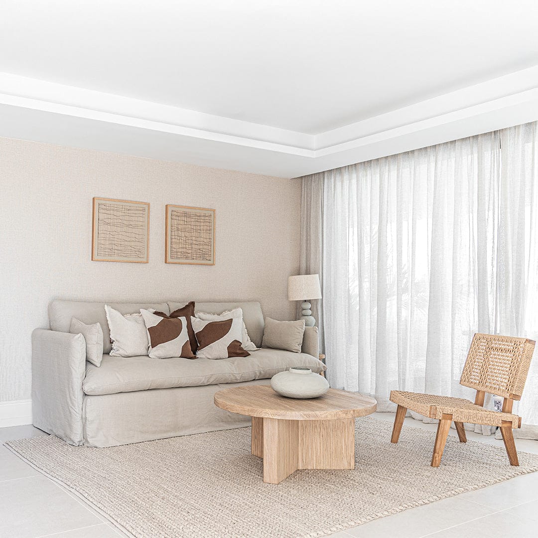 Zoco Home Furniture/Sofa Tarifa Linen Sofa | 240cm