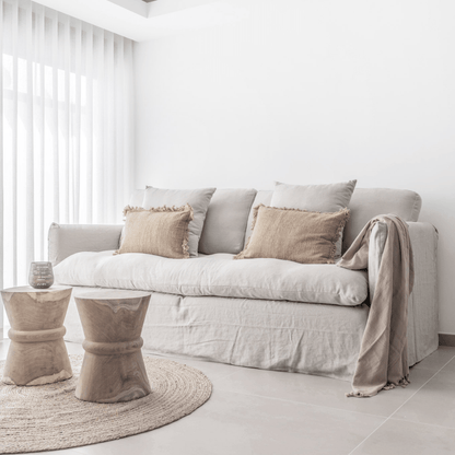 Zoco Home Furniture/Sofa Tarifa Linen Sofa | 240cm