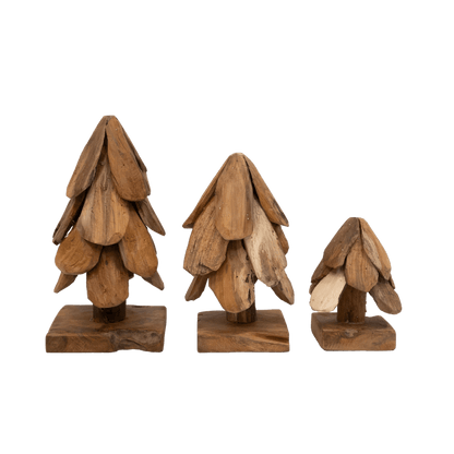 Zoco Home Teak Christmas Tree