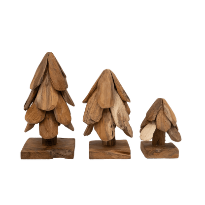 Zoco Home Decor/Christmas Teak Christmas Tree