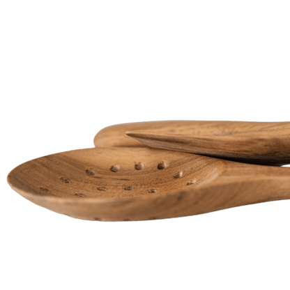 Zoco Home Flatware Sets Teak Cooking Set of 3 | 31cm