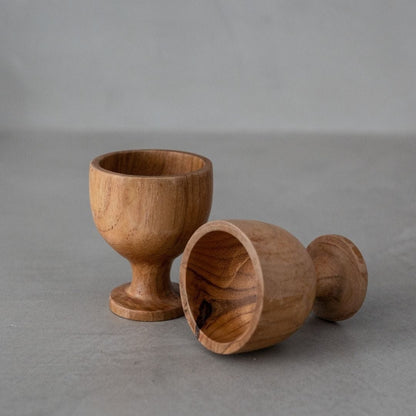 Zoco Home Kitchen / Dining Teak Egg Cup | Natural