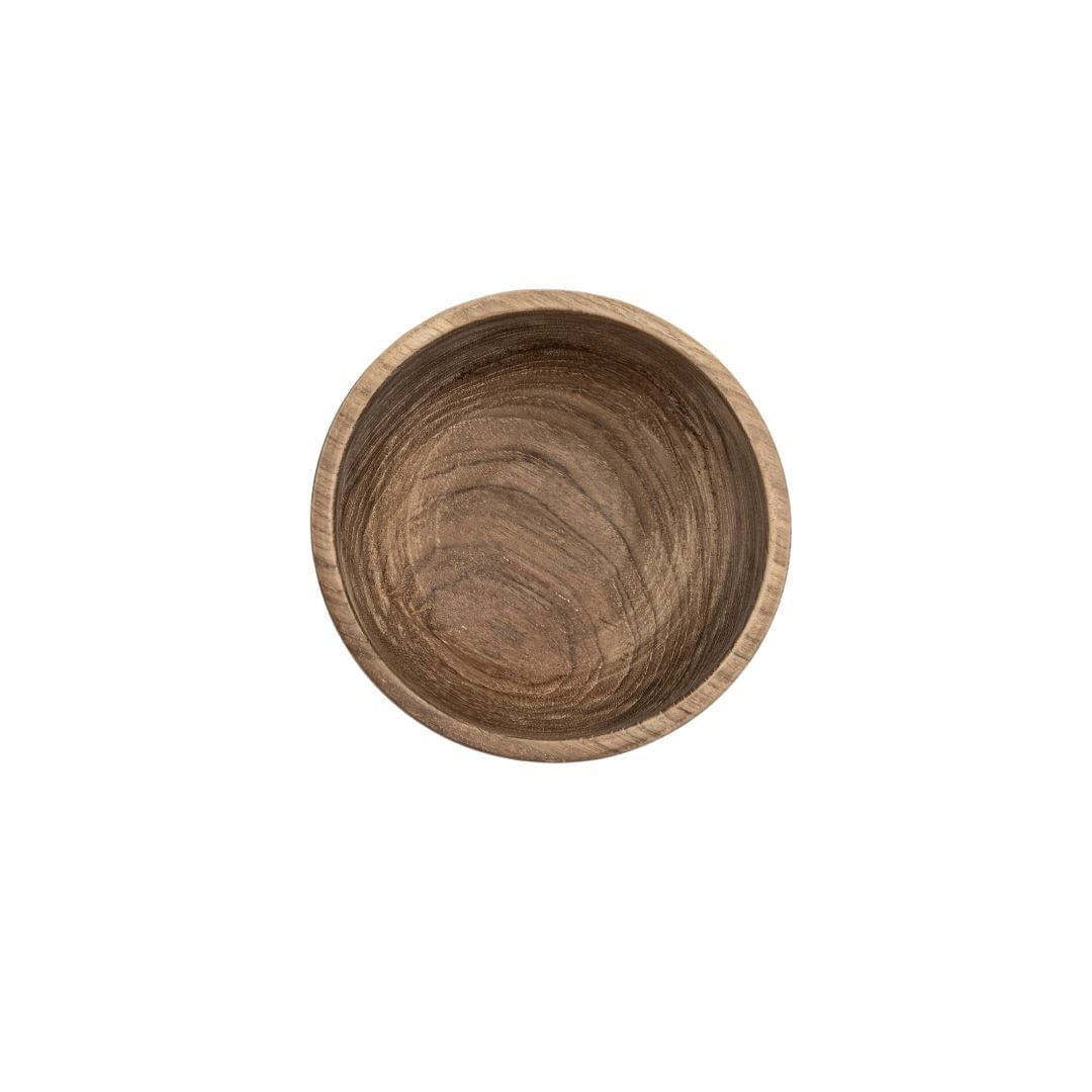 Zoco Home Decor/Kitchen Teak Wooden Bowl | 15cm