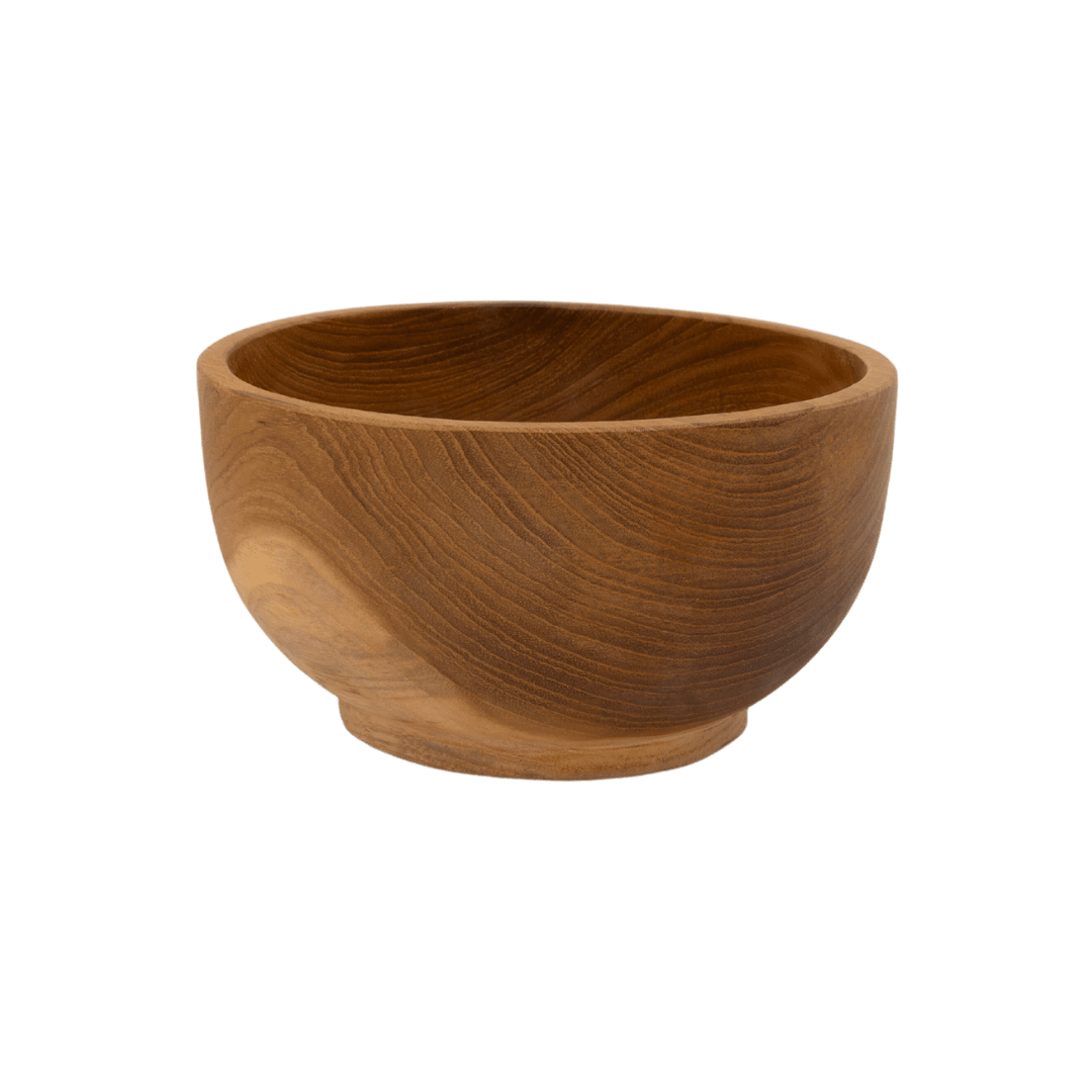 Zoco Home Kitchen / Dining Teak Wooden Bowl | 15cm