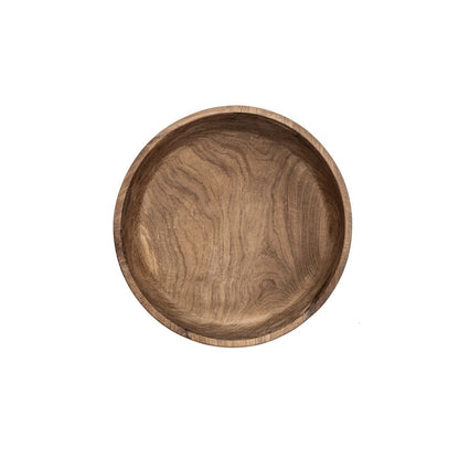 Zoco Home Teak Wooden Bowl | 30x10cm