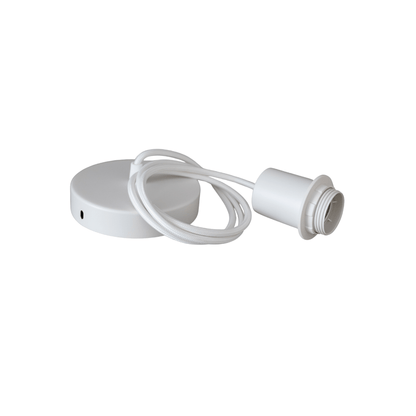 Zoco Home Decor/Lighting Textile Pendant Cable | White 1m