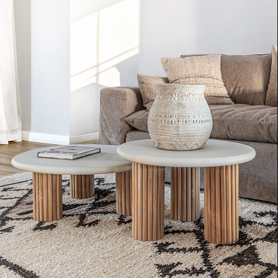 Zoco Home Outdoor/Table/Coffee Thara Coffee Table