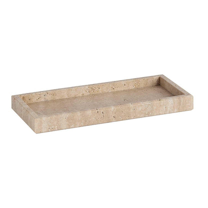 Zoco Home Decor/Accessories Travertine Rectangular Tray | 30x13x3cm