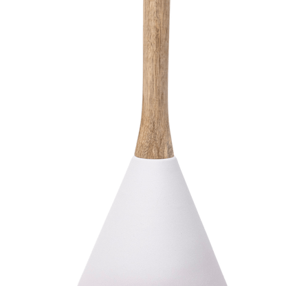 Zoco Home Decor/Lighting Triangle Hanging Lamp | White 25x42cm