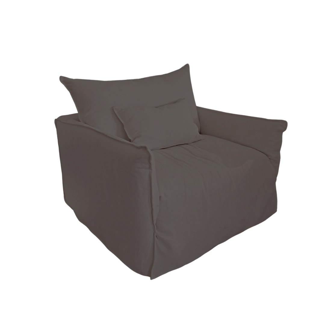 Zoco Home Furniture Tulum Linen Sofa | One Seater