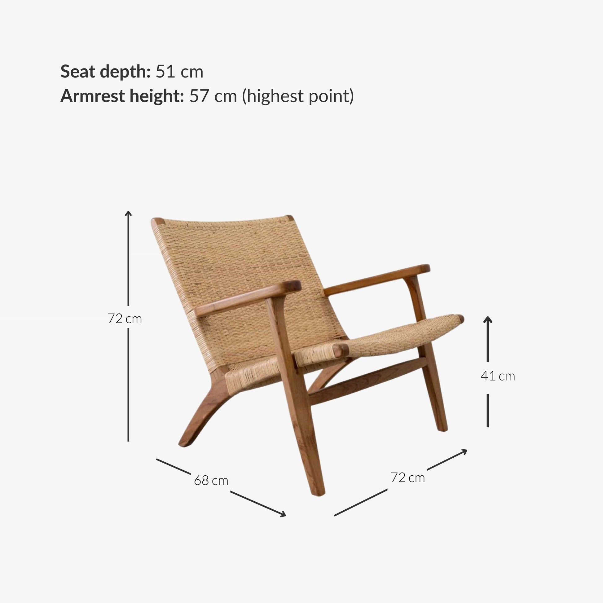 Zoco Home Tulum Lounge Chair