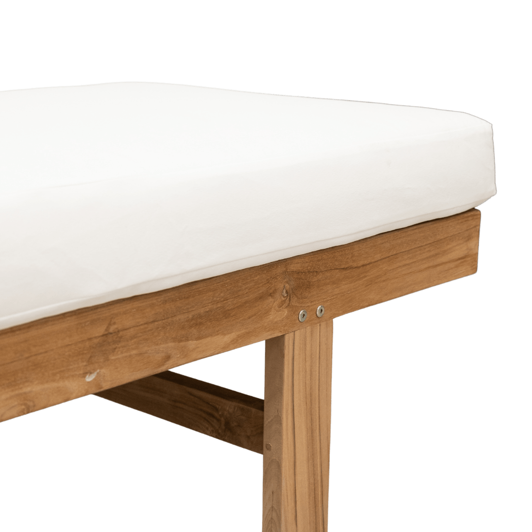 Zoco Home Tulum Teak Sunbed | 200x65x33cm