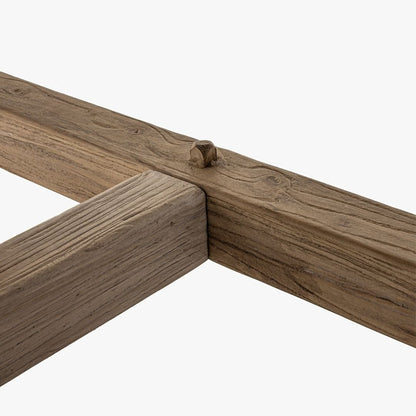 Zoco Home Furniture/Table/Dining Vega Dining Table |  H-stretcher