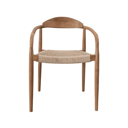 Zoco Home Outdoor/Chair/Dining Ventura Outdoor Dining Chair | Sand 55x47x77cm