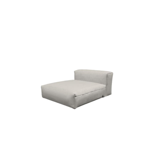 Zoco Home Outdoor/Sofa/Modular Vetsak One Seater Outdoor Sofa | Herringbone Light Grey