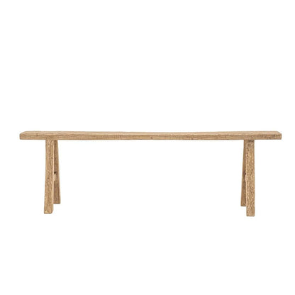Zoco Home Furniture/Chair/Bench Vintage Elm Wood Bench