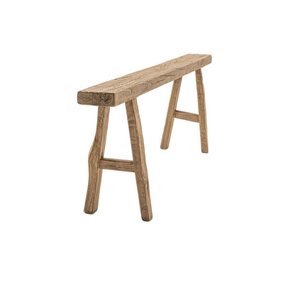 Zoco Home Furniture/Chair/Bench Vintage Elm Wood Bench
