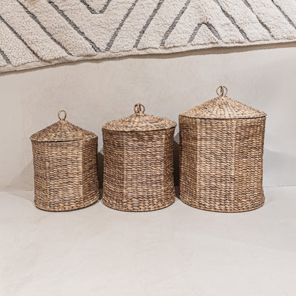 Zoco Home Water Hyacinth Basket | 35x35cm