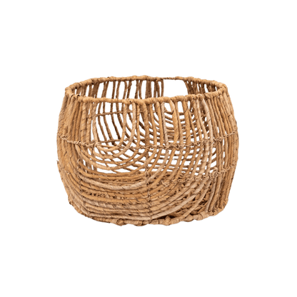 Zoco Home Decor/Accessories Water Hyacinth Round Basket | M
