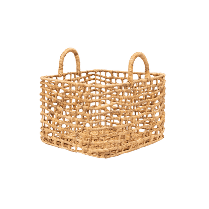 Zoco Home Home accessories Water Hyacinth Square Basket | L