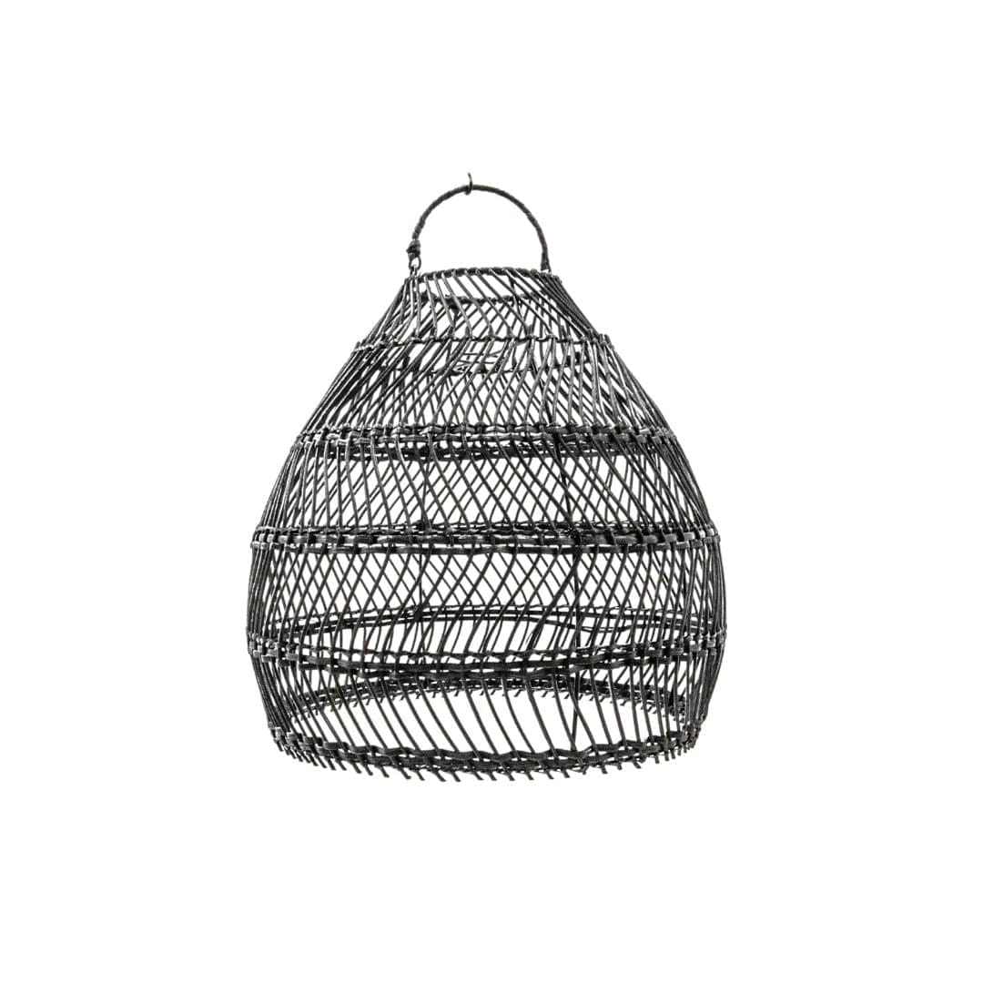 Zoco Home Decor/Lighting/Ceiling Lighting Wickie Lampshade Black | 36cm