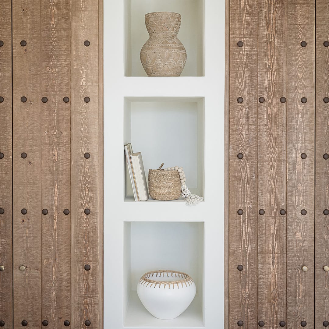 Zoco Home Decor/Accessories Wooden Bead Necklace | White 58cm