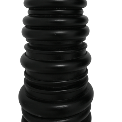 Zoco Home Decor/Accessories Wooden Candle Holder | Black 20x60cm
