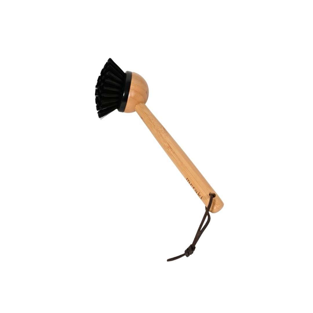 Zoco Home Decor/Kitchen Wooden Dish Brush | Black Bristles