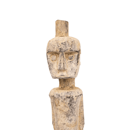 Zoco Home Wooden Sumba Statue | Natural 70cm