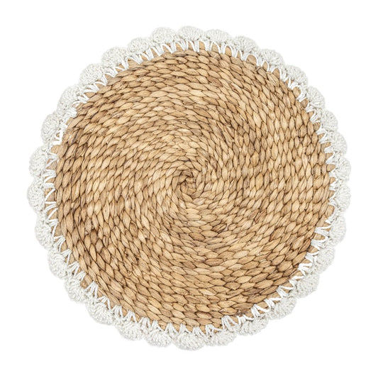 Zoco Home Decor/Kitchen Zyanya Table Mat | Rattan & Crochet